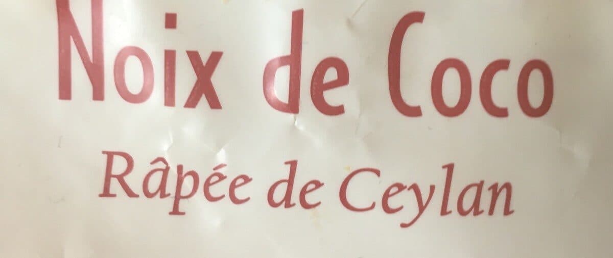 Albert Ménès Noix de coco râpée de Ceylan packshot