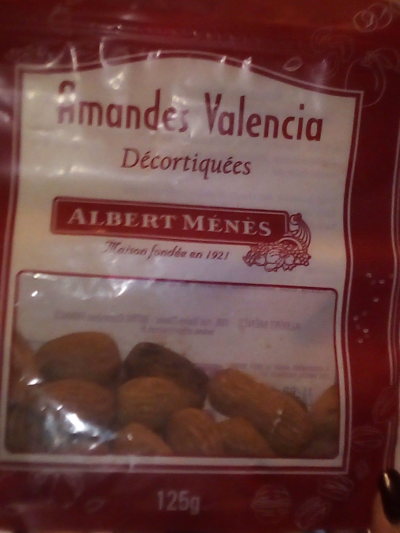 Albert Ménès Amandes Valencia décortiquées packshot