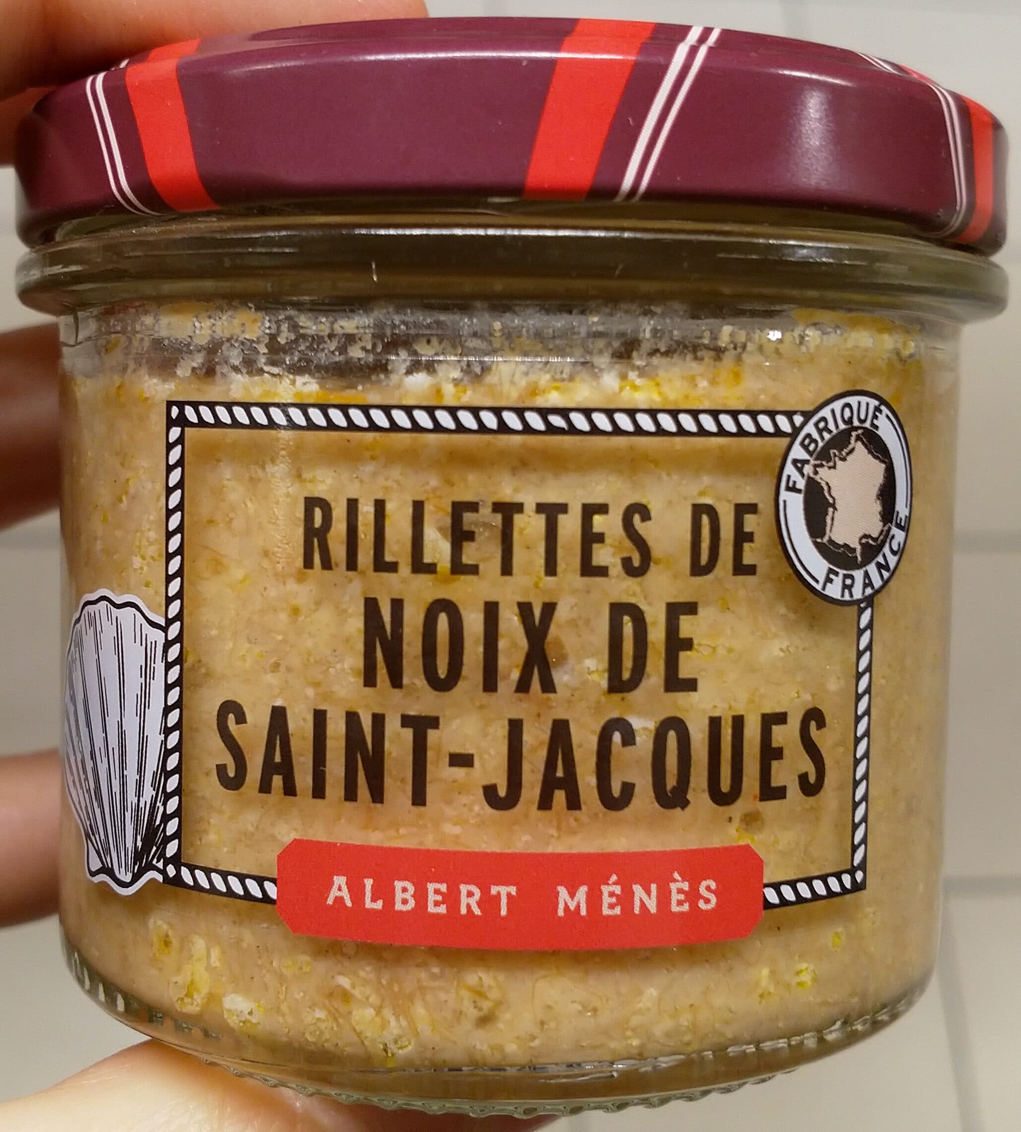 Albert Ménès Rillettes de Noix de Saint-Jacques packshot