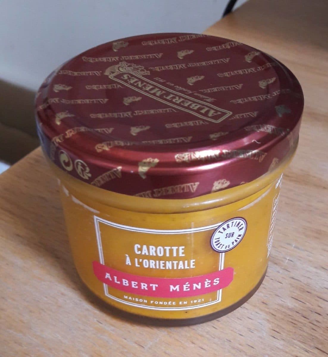 Albert Ménès Carotte à l'orientale Albert Ménès packshot
