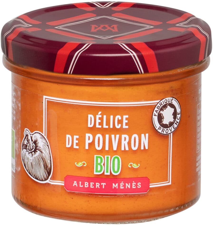 Albert menes BIO Crème de poivron packshot