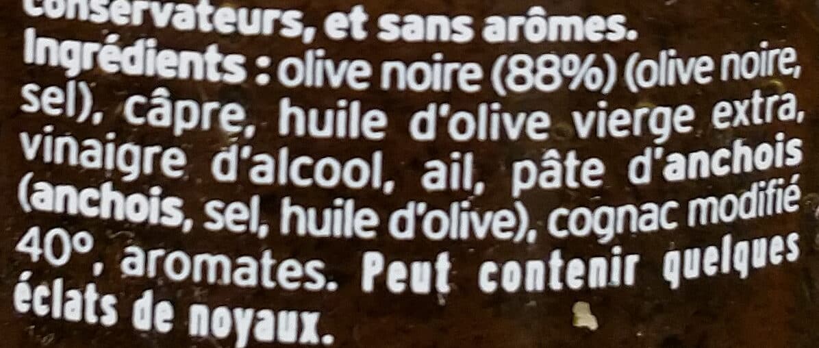 Albert Ménès Tapenade noire packshot