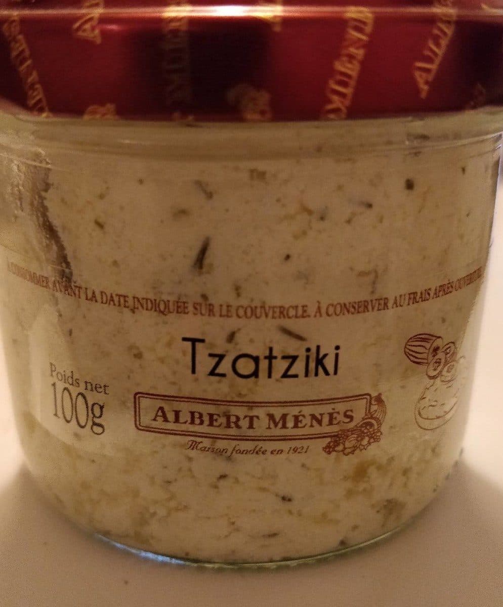 Albert menes Tzatziki, 100g packshot
