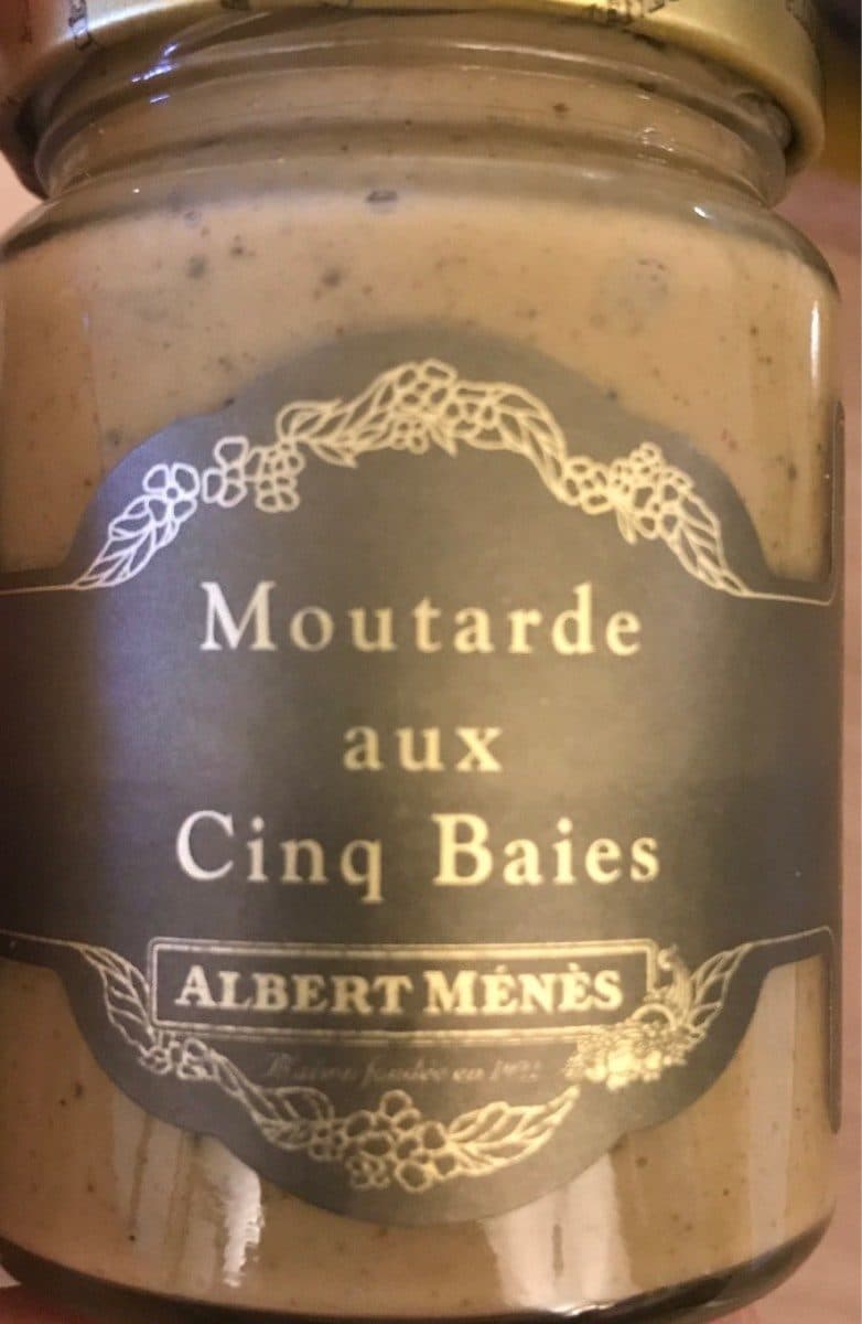 Albert Ménès Moutarde aux 5 baies packshot