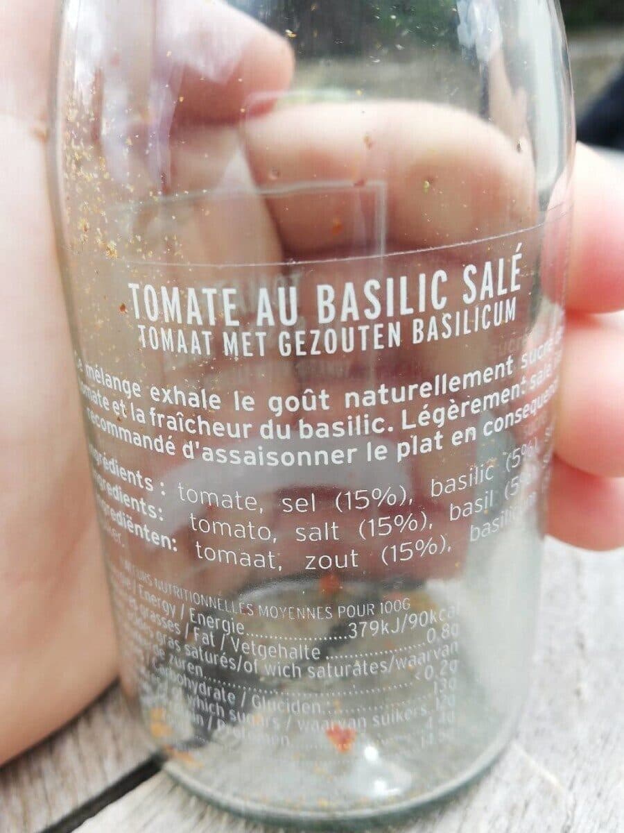 Albert Ménès Tomate au Basilic Salé packshot