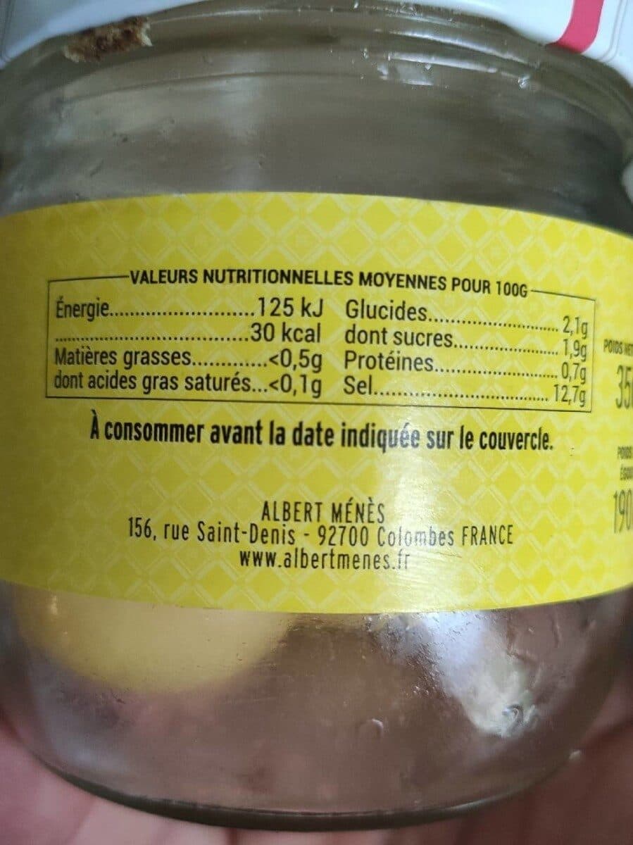 Albert Ménès Citrons confits Beldi entiers packshot