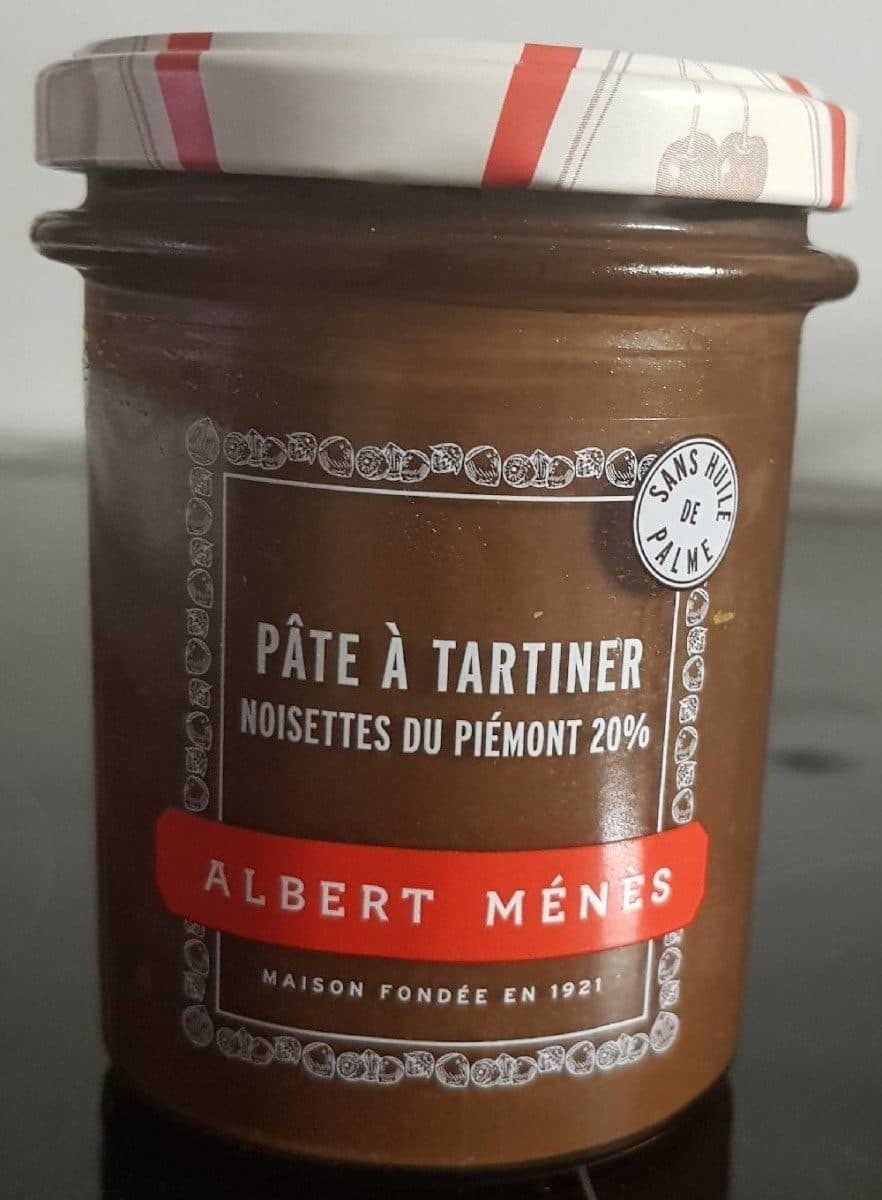 Albert Ménès Pâte à tartiner - Noisettes du piémont 20% packshot