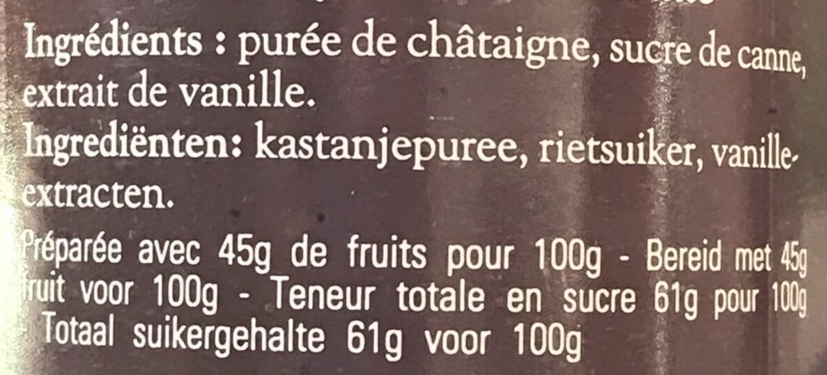 Albert menes Crème De Marron Vanillée packshot
