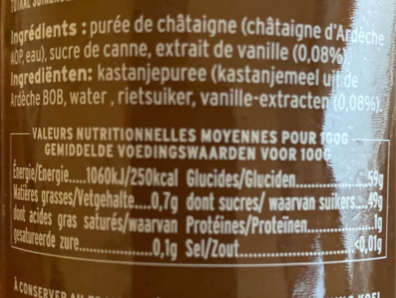 Albert menes Crème De Marron Vanillée packshot