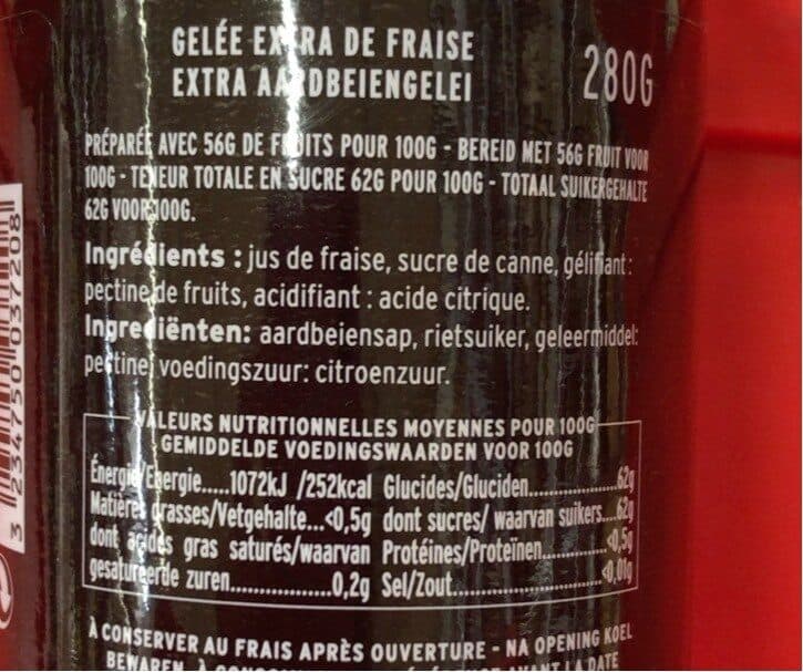 Albert Ménès Gelée Extra de Fraise packshot