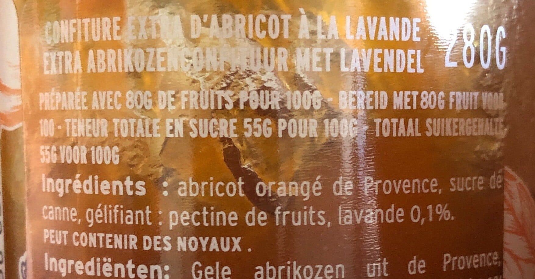 Albert Ménès Confiture Extra d'Abricot à la Lavande packshot