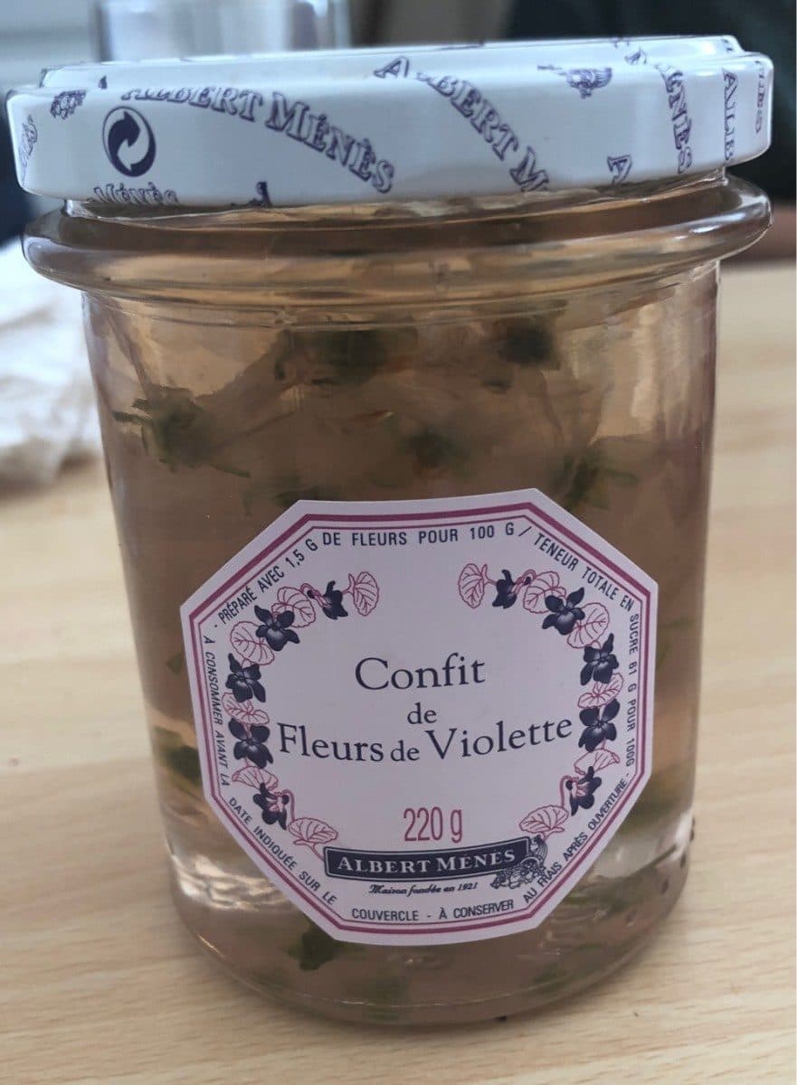 Albert Ménès Confit de fleur de violette packshot