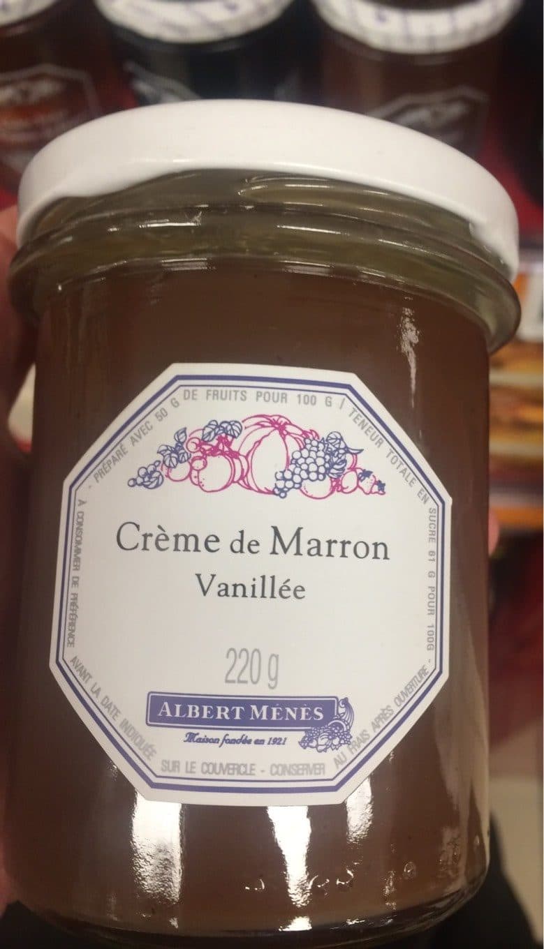 Albert Ménès Creme de marrons vanillée packshot