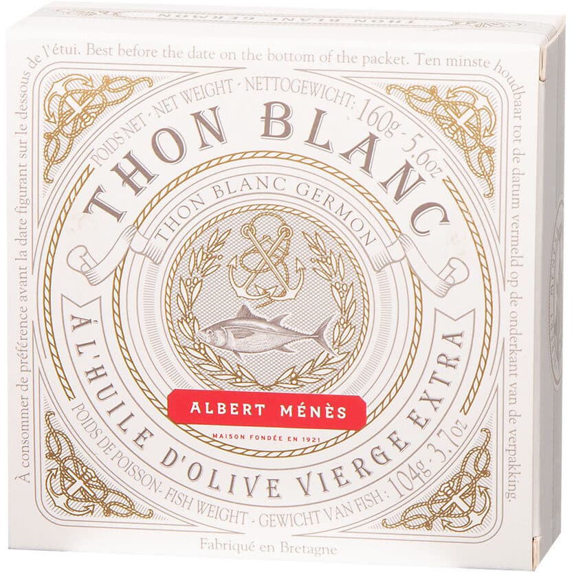Albert menes Thon Blanc Germon à l'Huile d'Olive Vierge Extra packshot