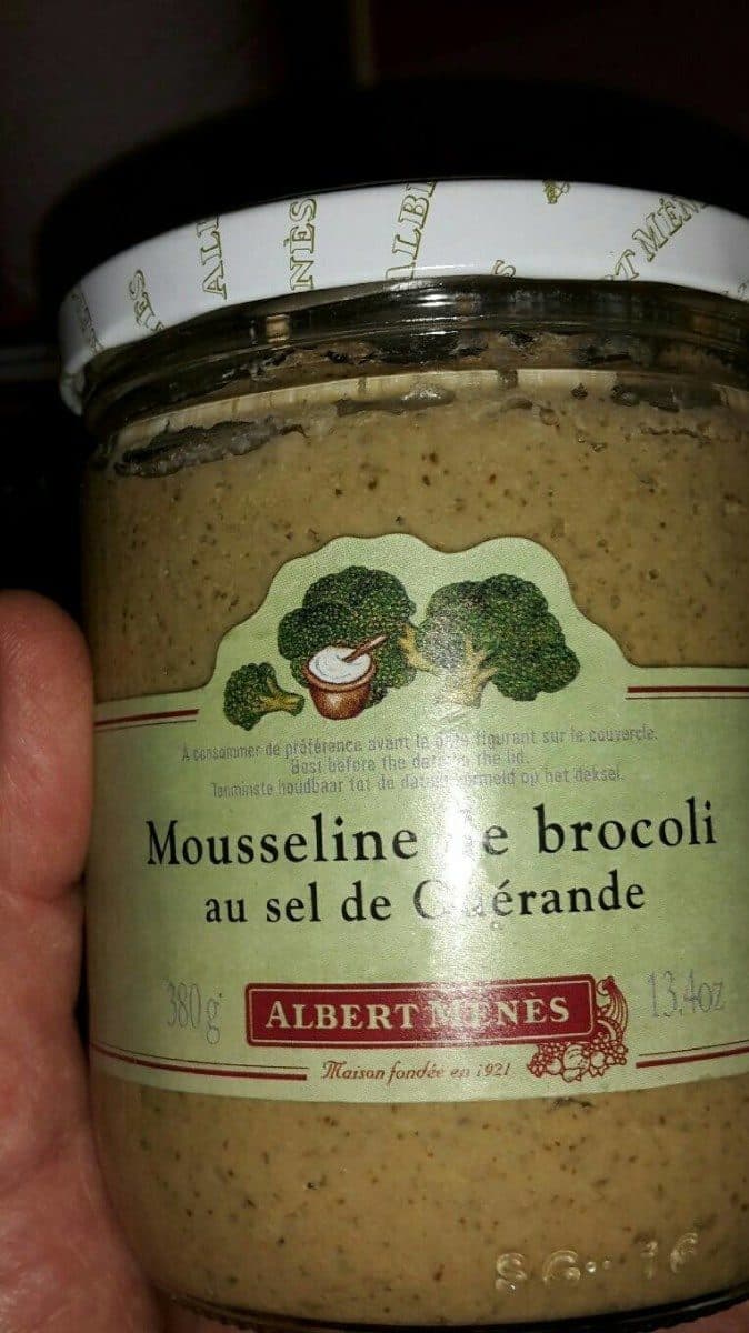 Albert Ménès Mousseline de brocoli packshot