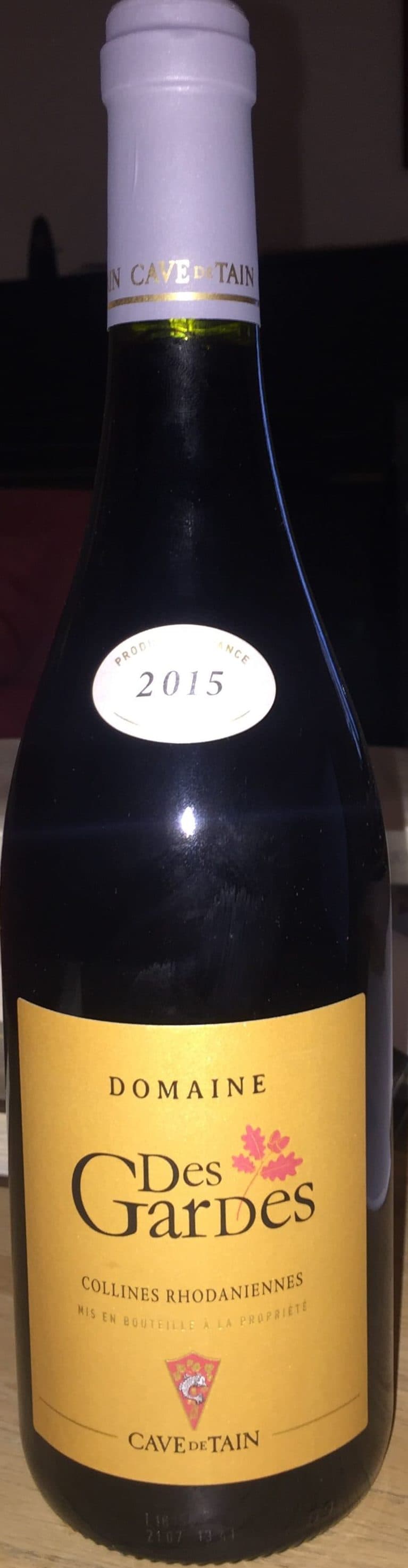 Cave de Tain Vin rouge packshot