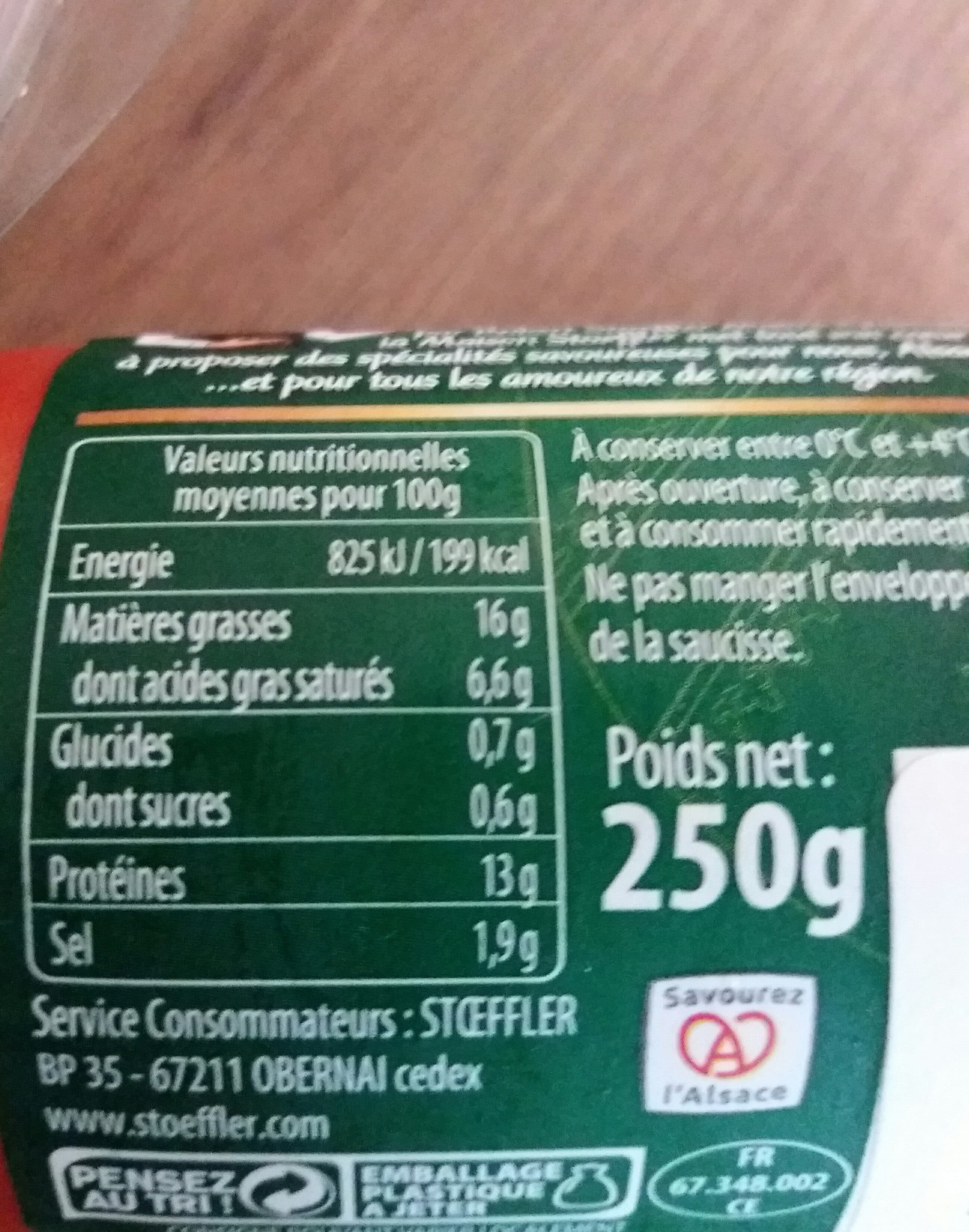 stoeffler Saucisse de Lyon packshot