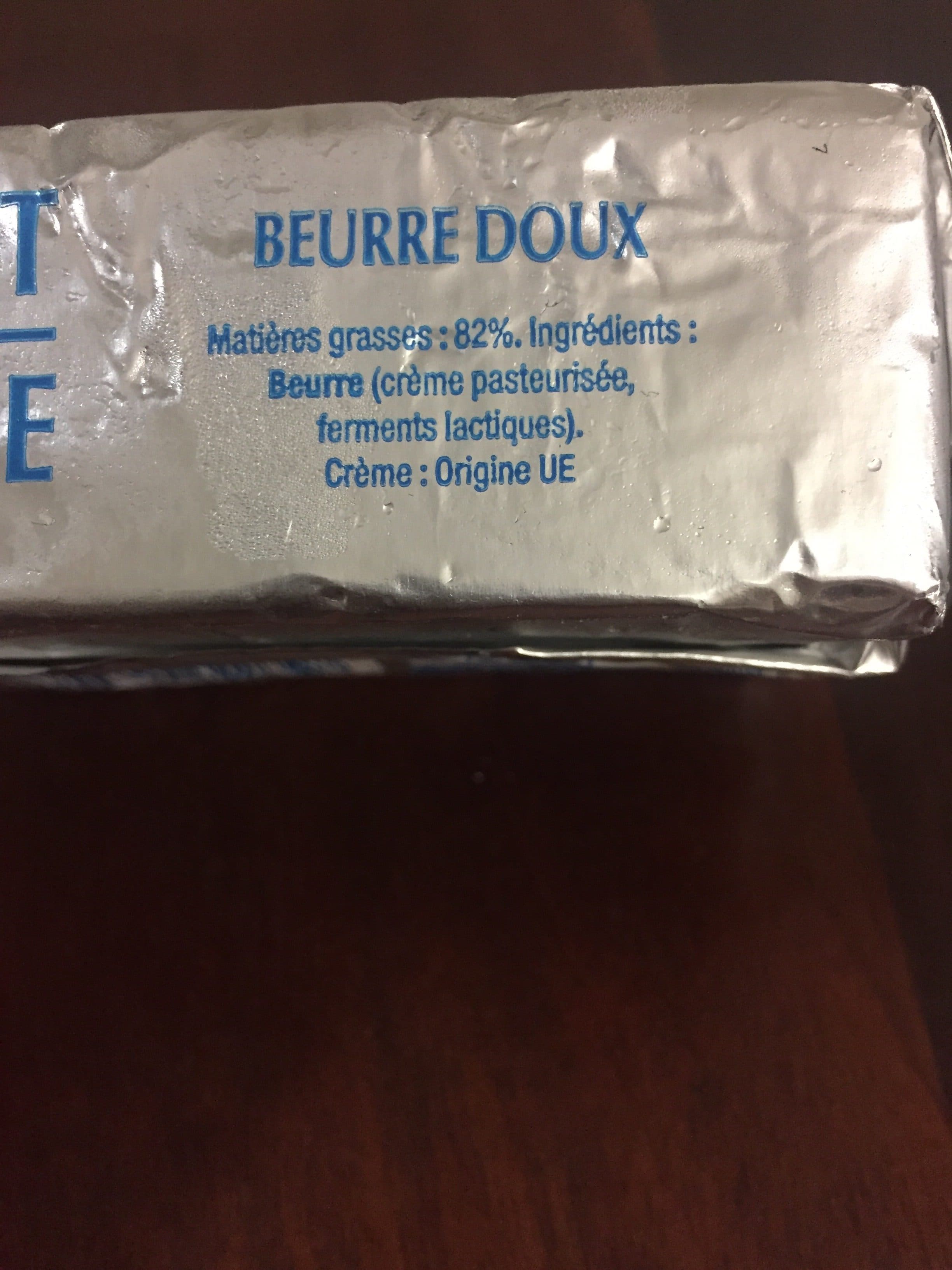 Bouquet bio Beurre Doux 250 g packshot