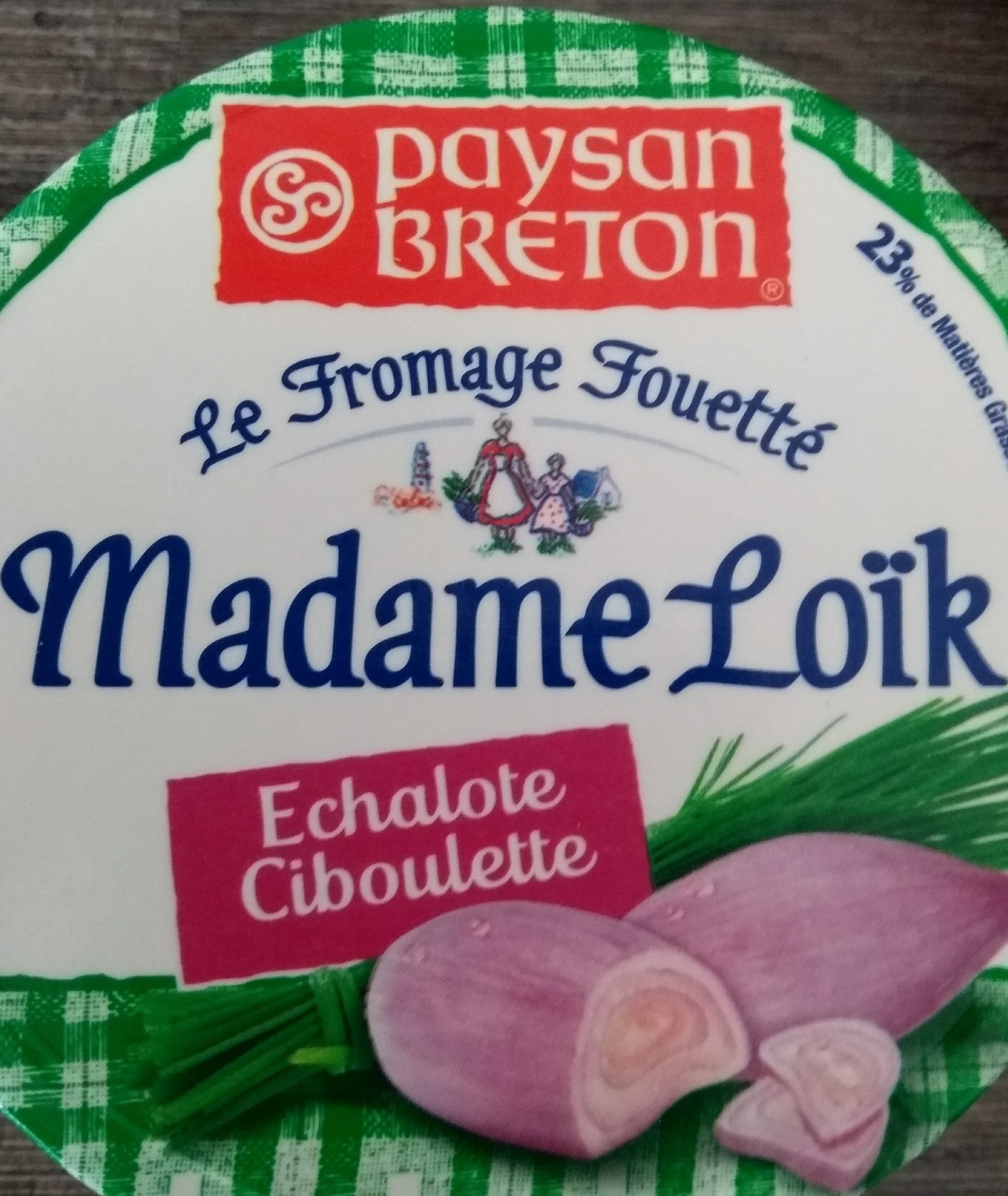 Paysan Breton Mme Loik recette echalote ciboulette packshot