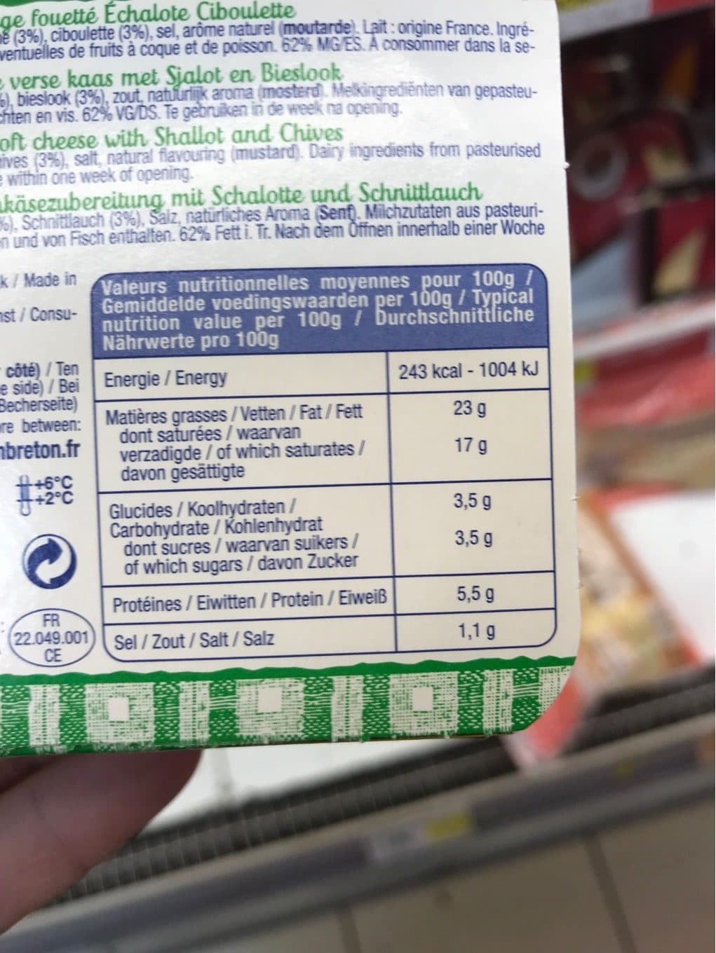 Paysan Breton Mme Loik recette echalote ciboulette packshot