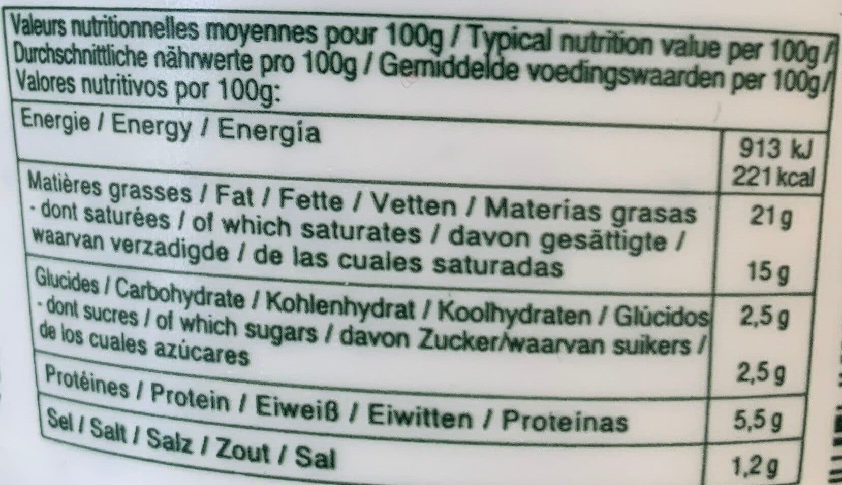 U Fromage à tartiner Ail & Fines Herbes packshot