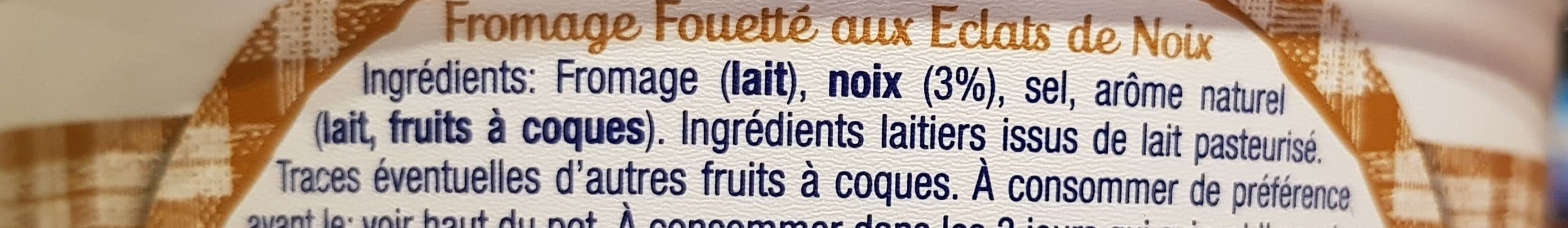 Paysan Breton Fromage Fouetté Aux Noix Madame Loïk packshot