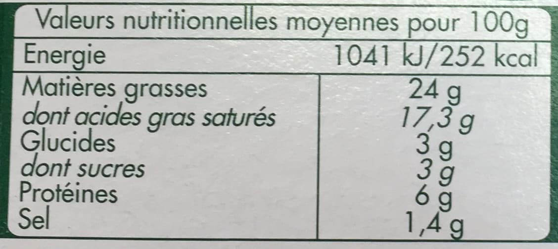 Sans marque Fromage Ail et Fines Herbes (24 % MG) packshot