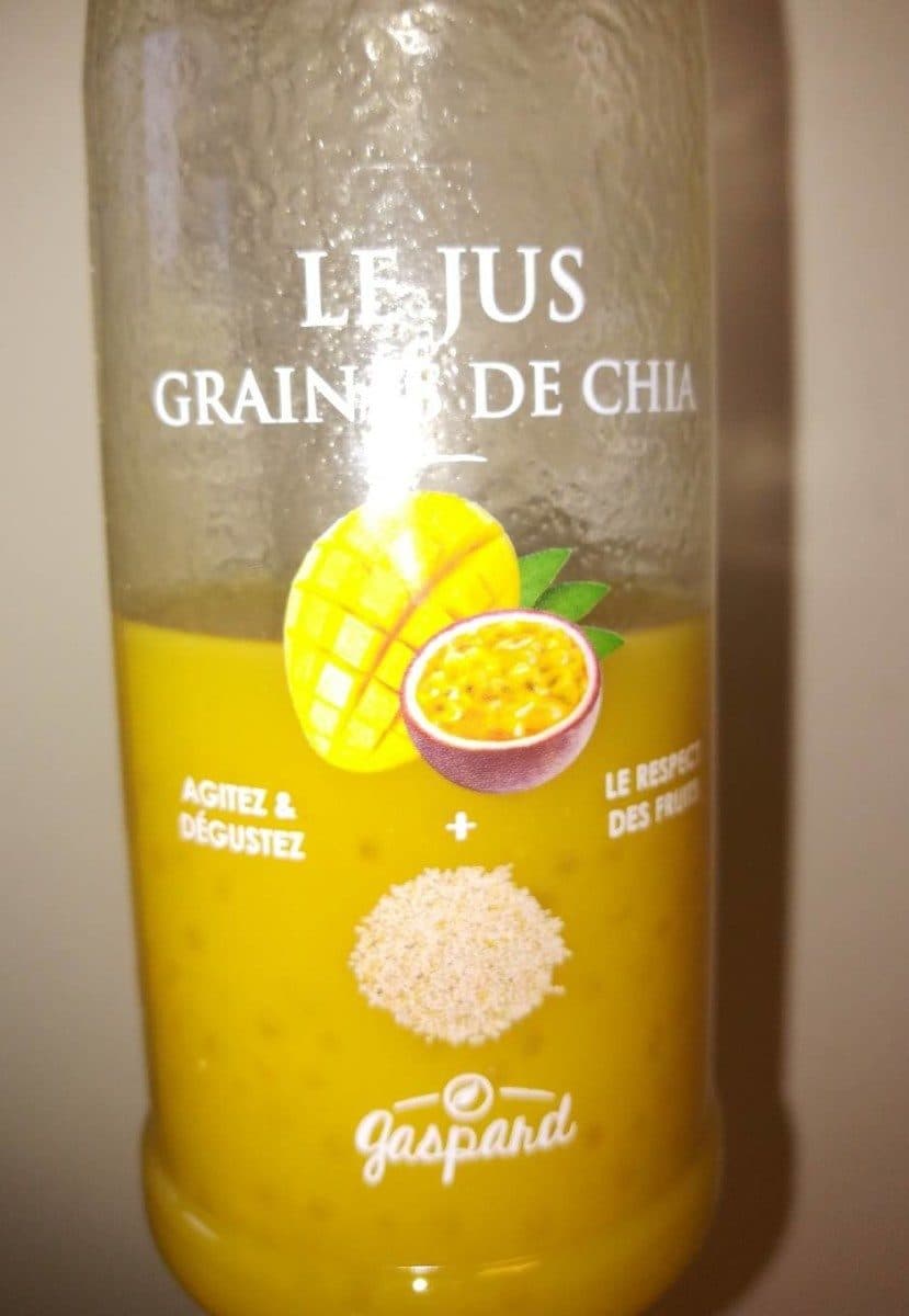 Open Food Facts Le jus graines de chia packshot