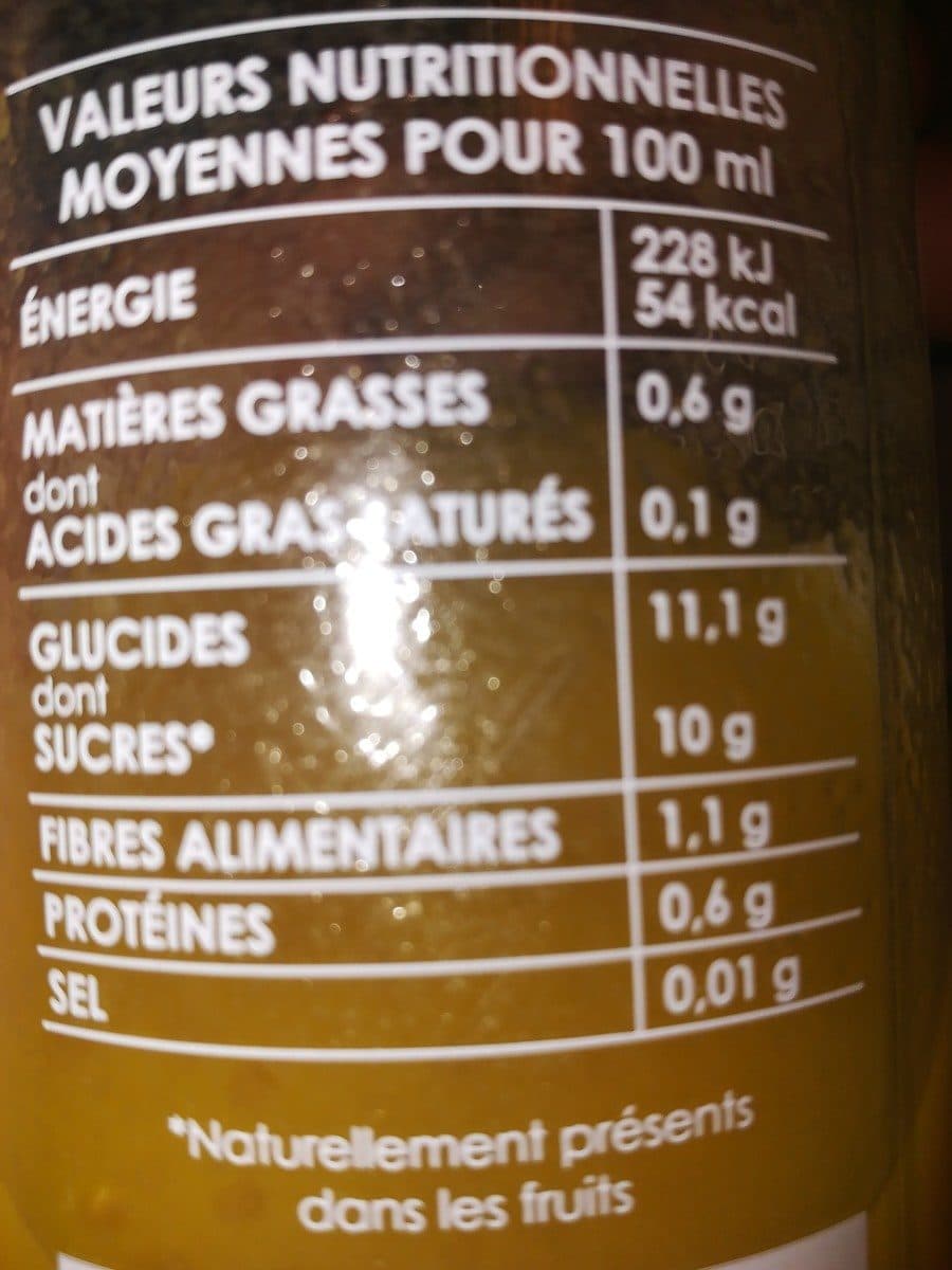 Open Food Facts Le jus graines de chia packshot