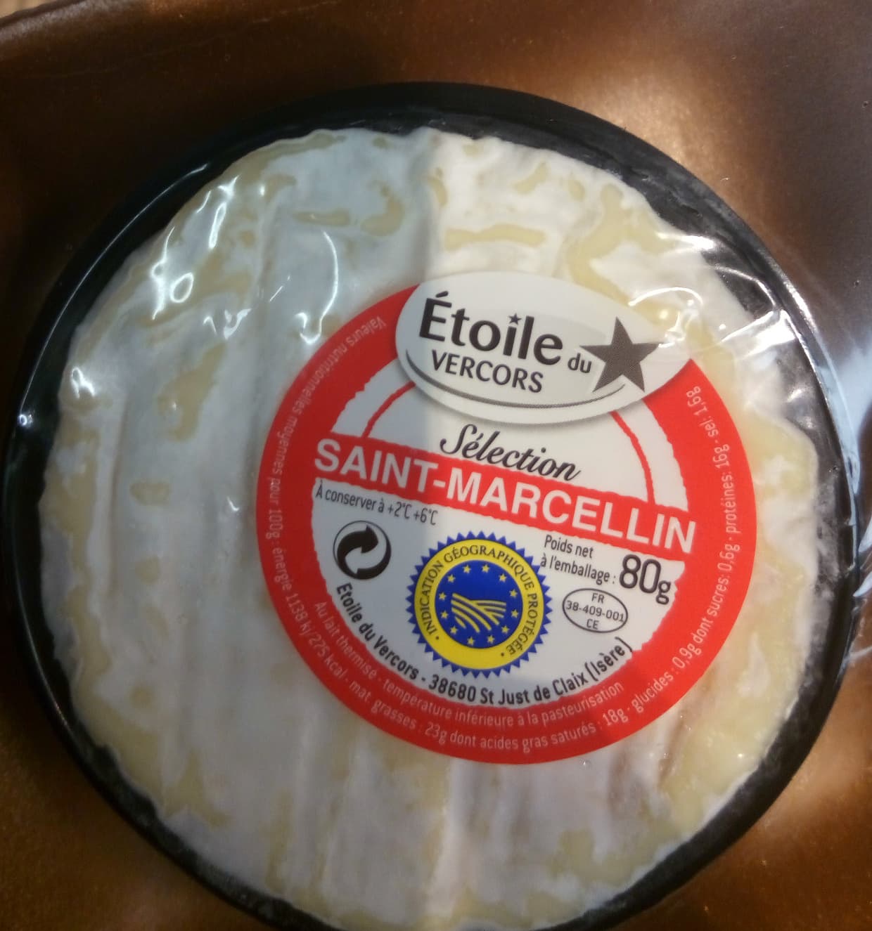Lactalis Saint-Marcellin packshot