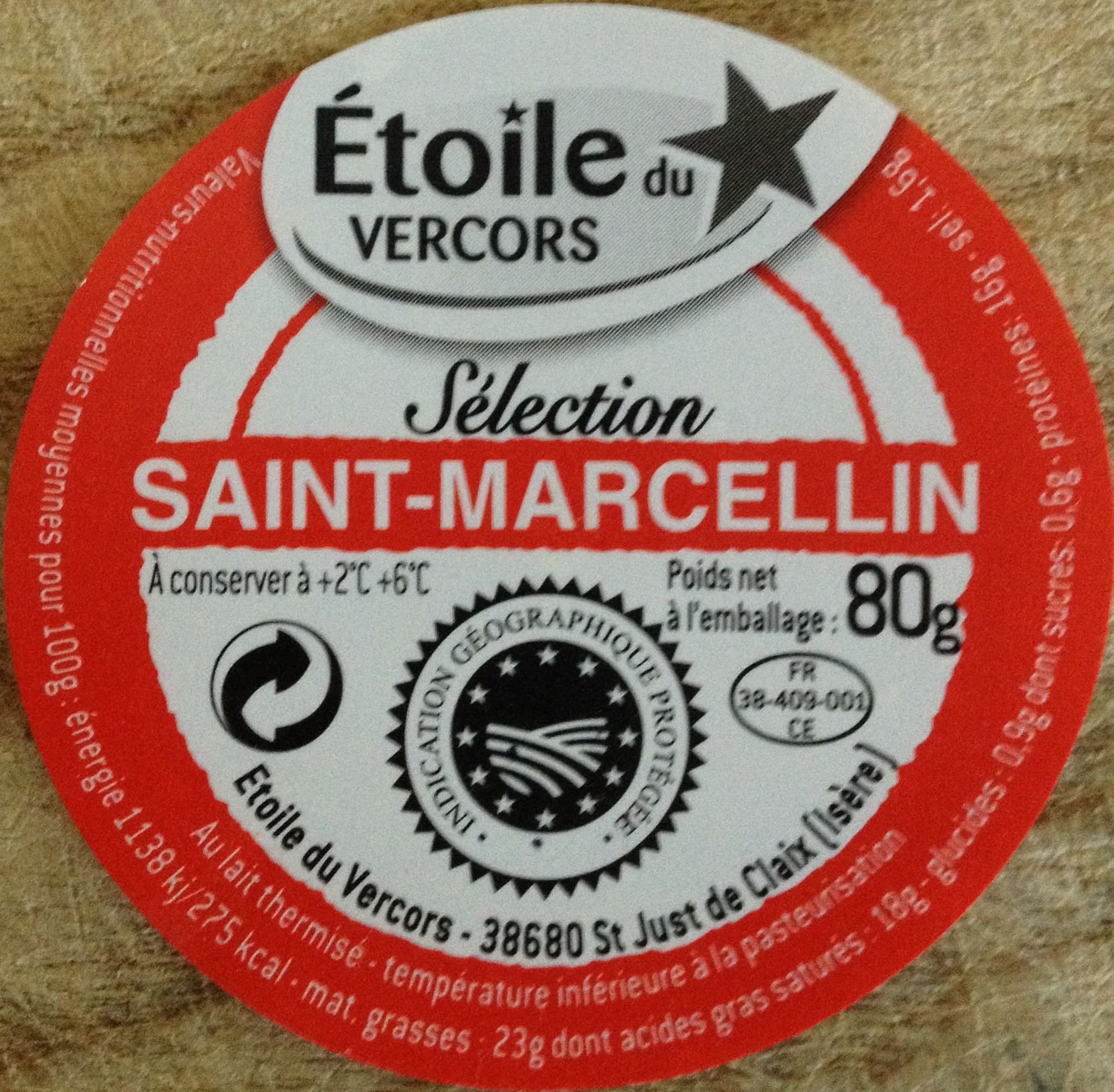 Étoile du Vercors Saint-Marcellin (23% MG) packshot