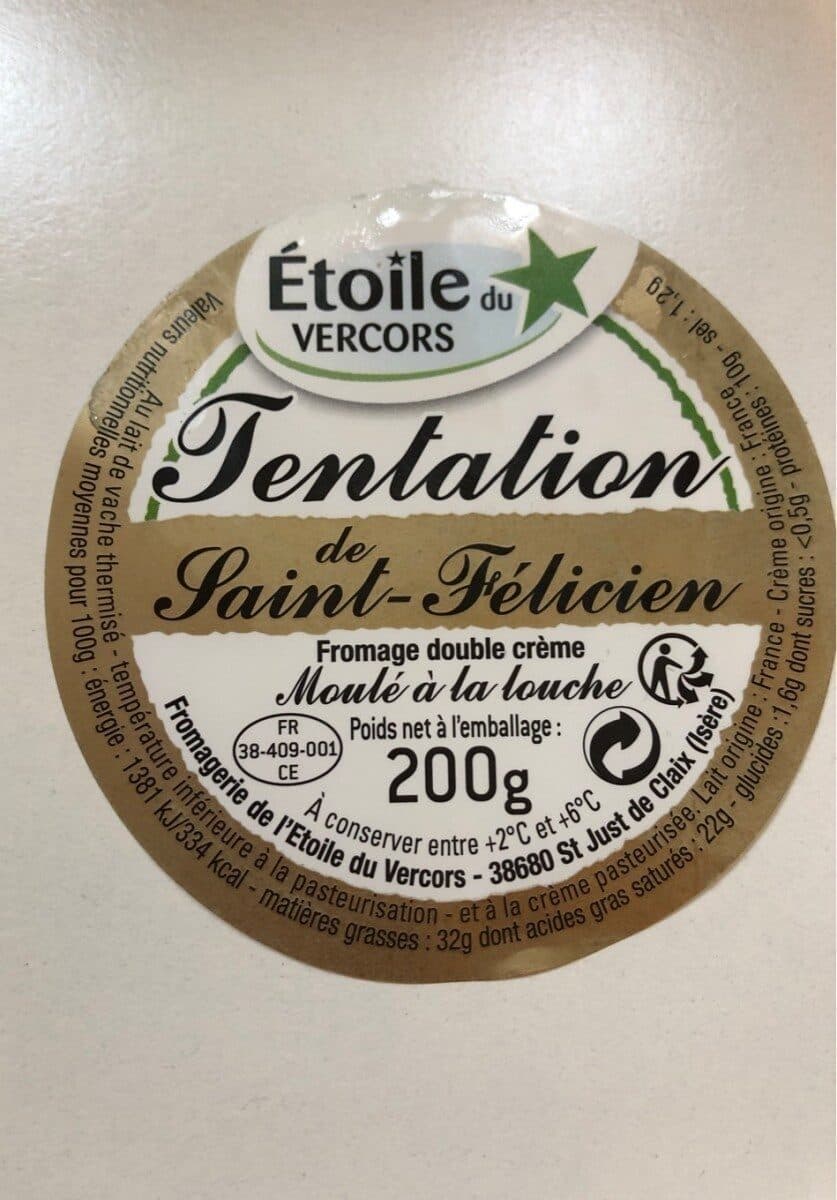 Étoile du Vercors Tentation de Saint-Félicien packshot