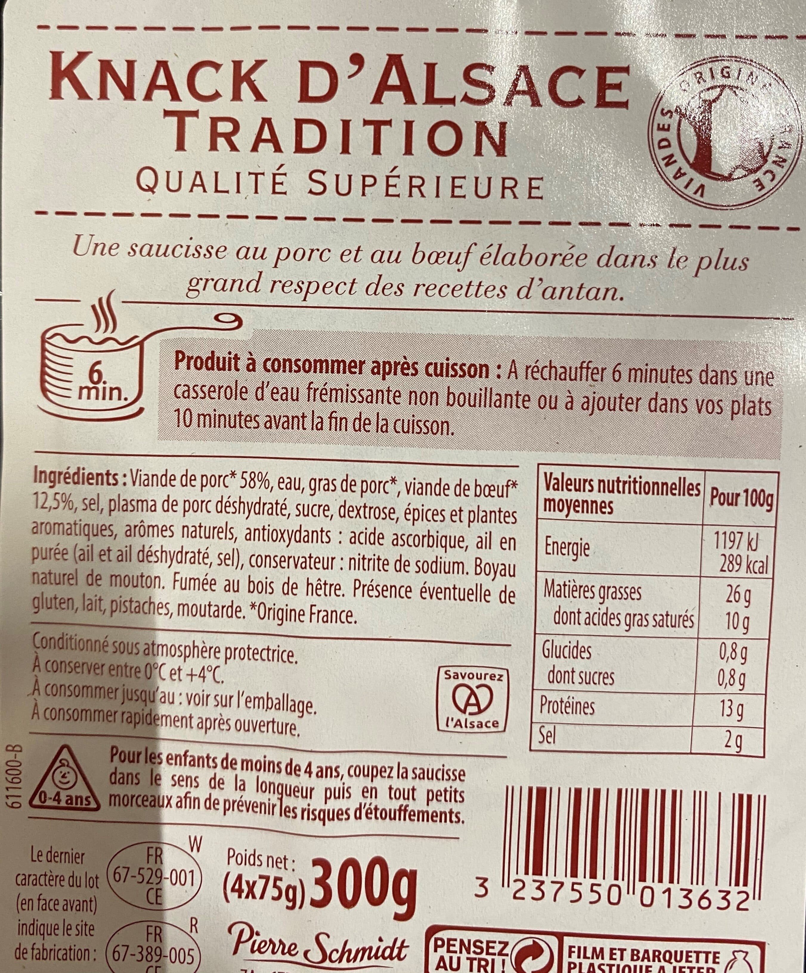 Pierre Schmidt Knack D'Alsace Tradition packshot