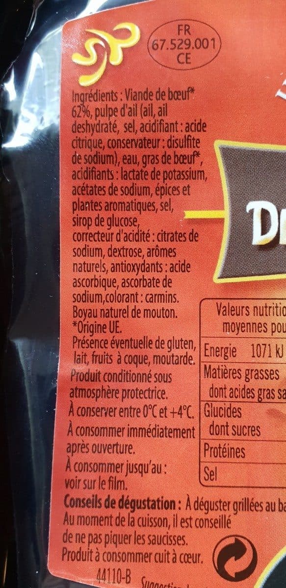 Open Food Facts De Babel oued packshot