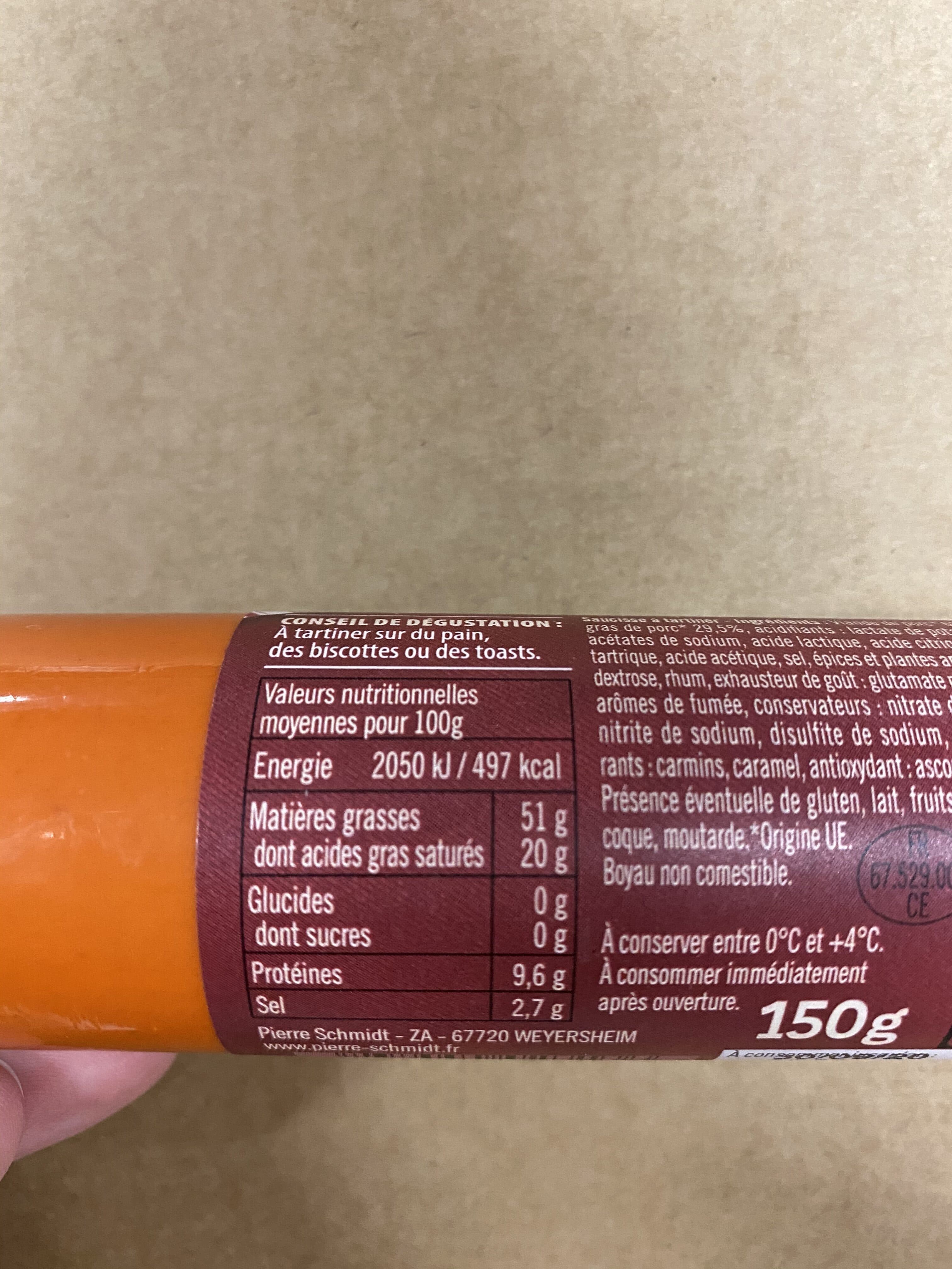 Pierre Schmidt Tartinette packshot
