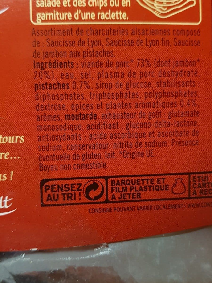 Pierre Schmidt Planchette à l'Alsacienne,12 tranches packshot