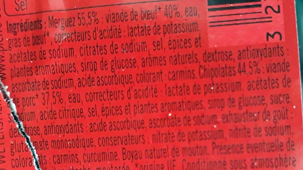 Schmidt Merguez packshot