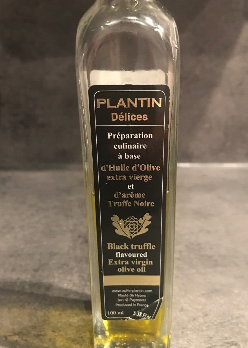 Open Food Facts Huile d’olive à la truffe noir packshot