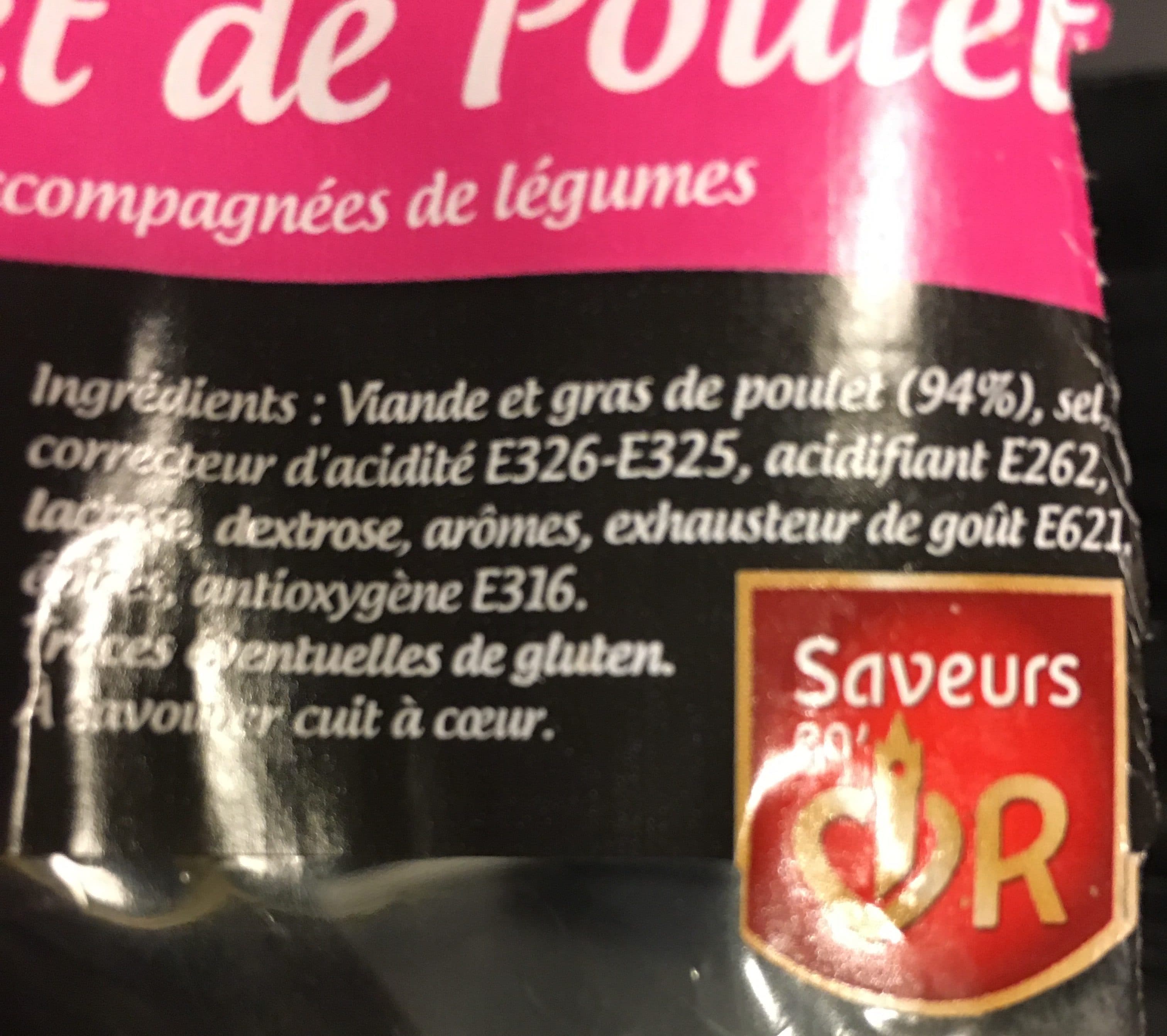 Lion Or Saucisses de poulet packshot