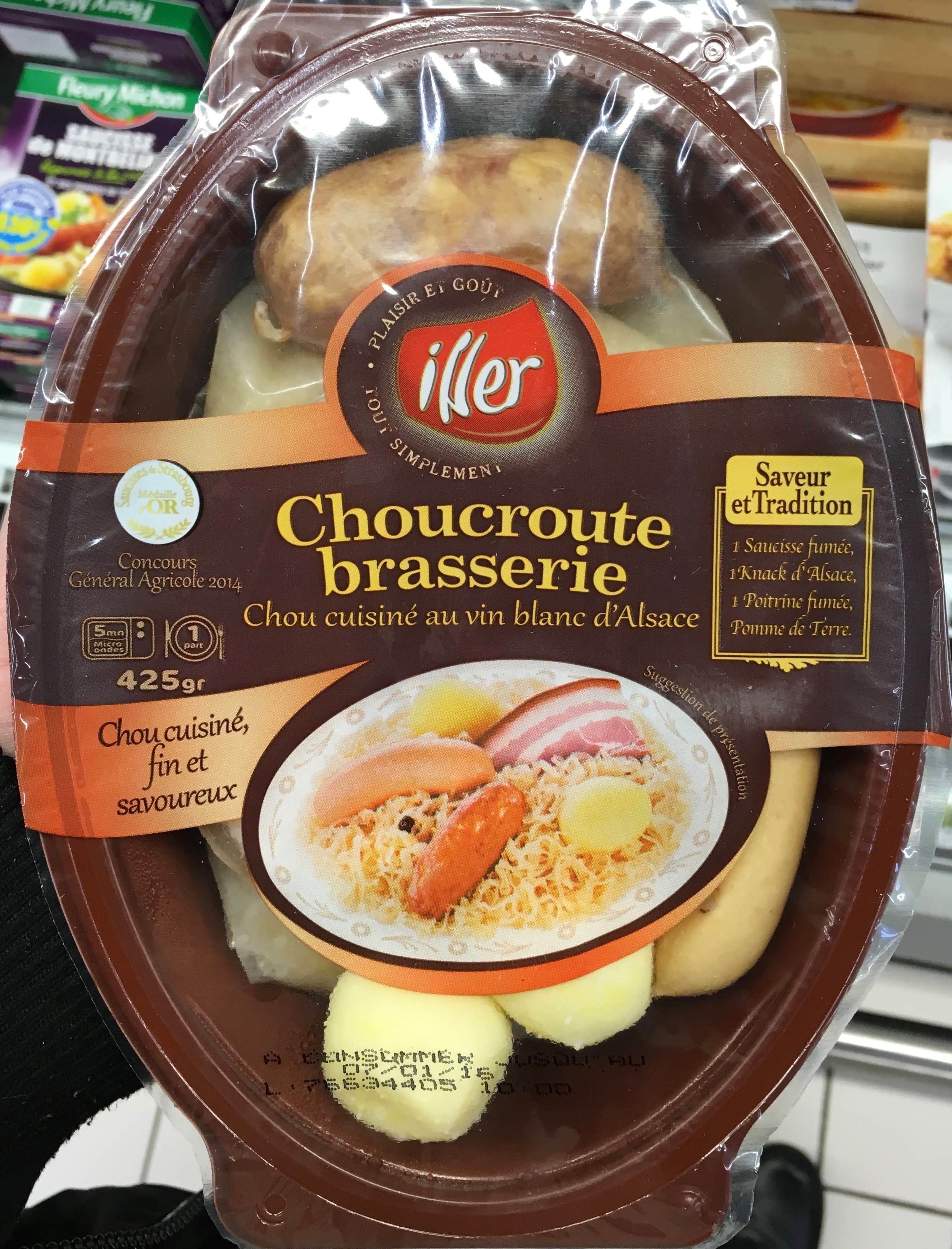 Iller Choucroute brasserie packshot
