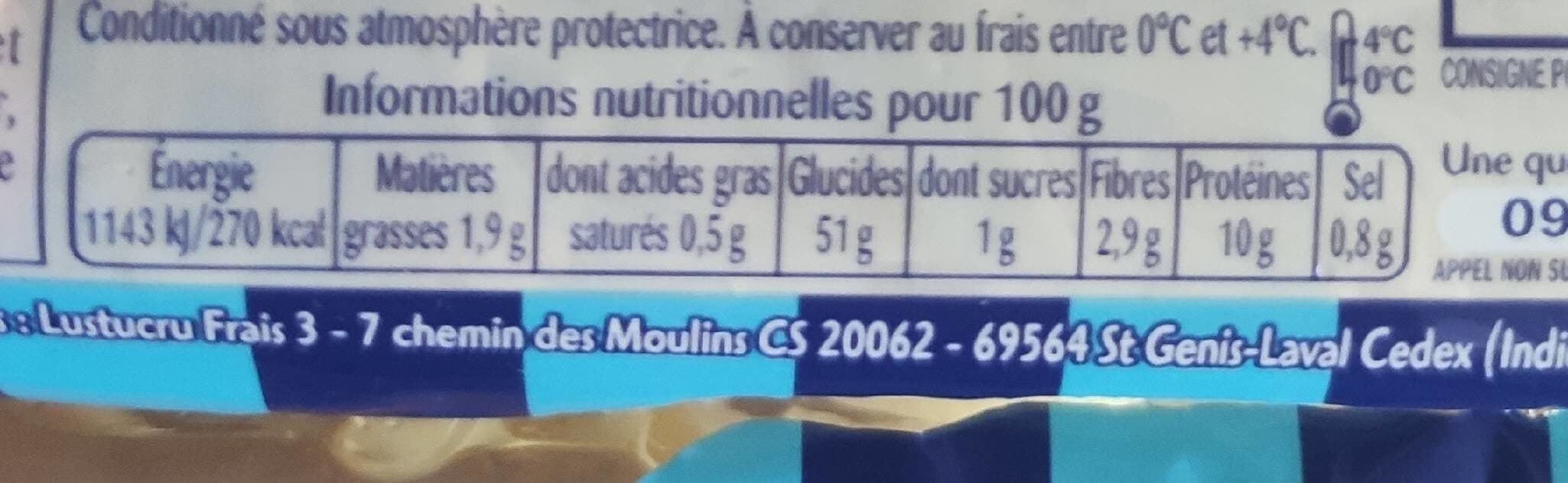 Lustucru Fettuccini Aux œufs frais packshot