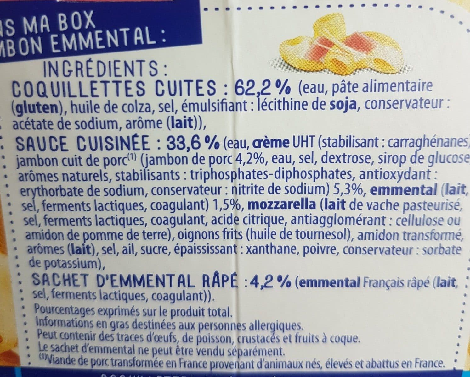 Lustucru La grande box packshot