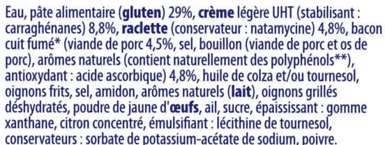 Lustucru Lustucru box serpentini sauce raclette 360g packshot