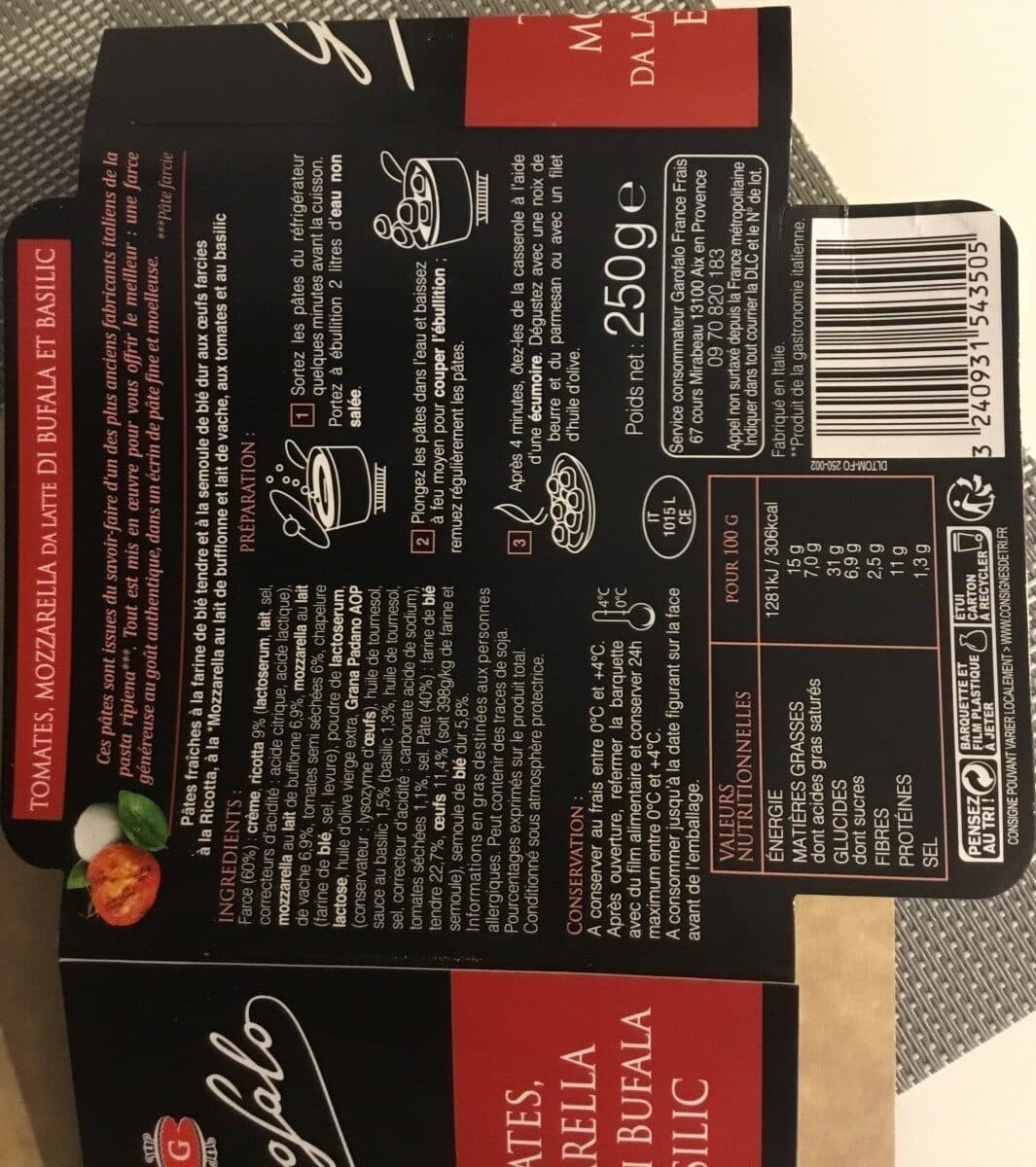 Garofalo Garofalo Mozzarella packshot