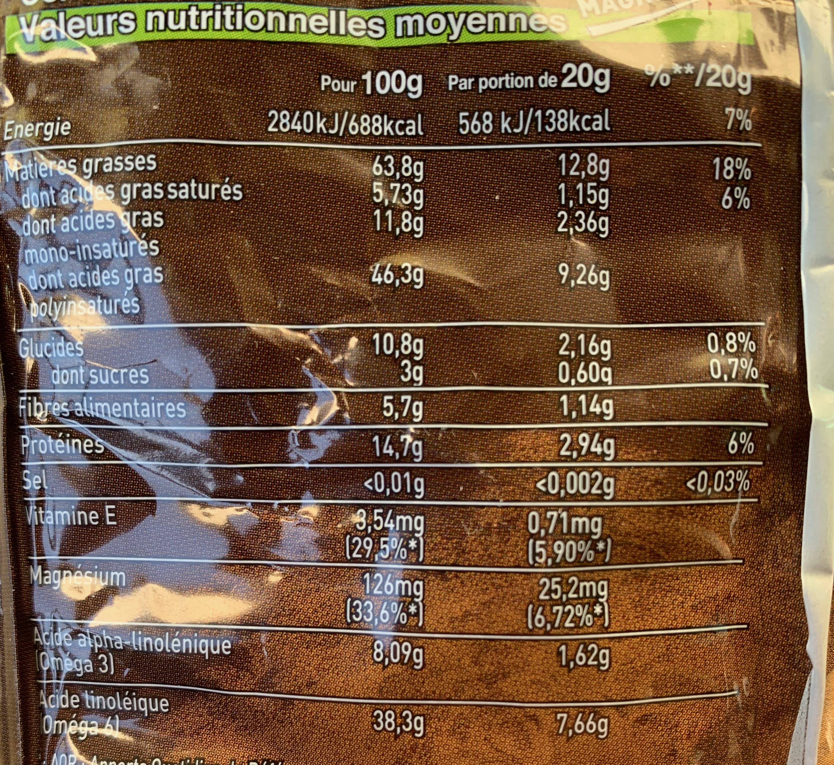 Valnoix Cerneaux de noix packshot