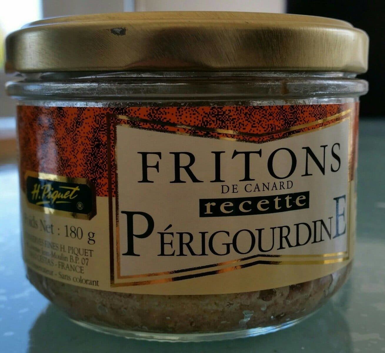 H. Piquet Fritons de canard. Recette Périgourdine packshot