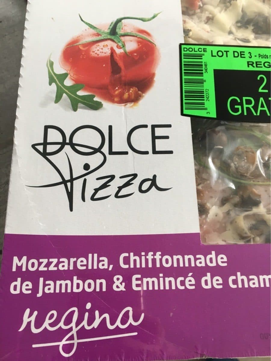 Dolce Pizza Dolce pizza packshot