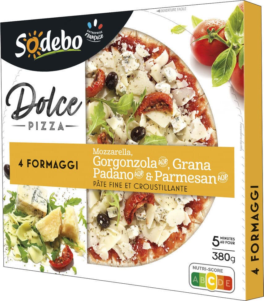 Sodebo Sodebo Dolce Pizza - 4 Formaggi packshot