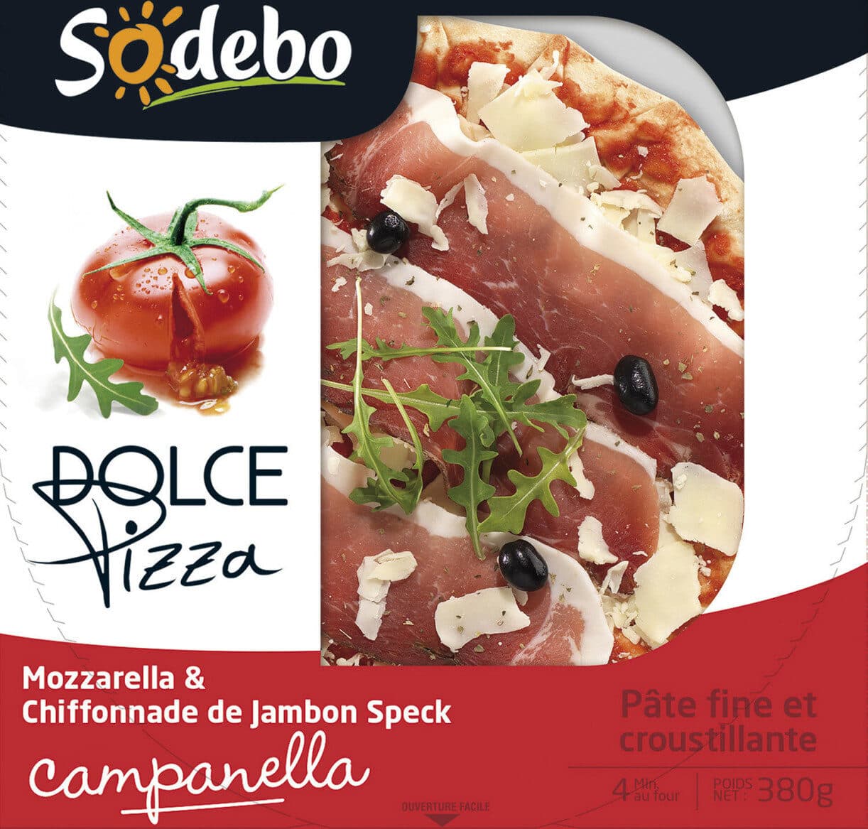 Sodebo Dolce Pizza - Campanella packshot