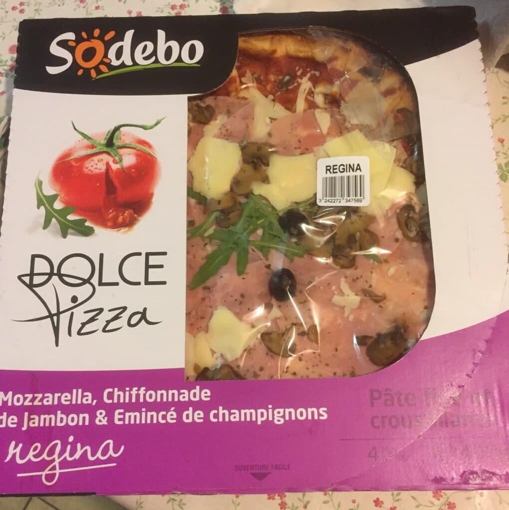 Sodebo Dolce pizza packshot